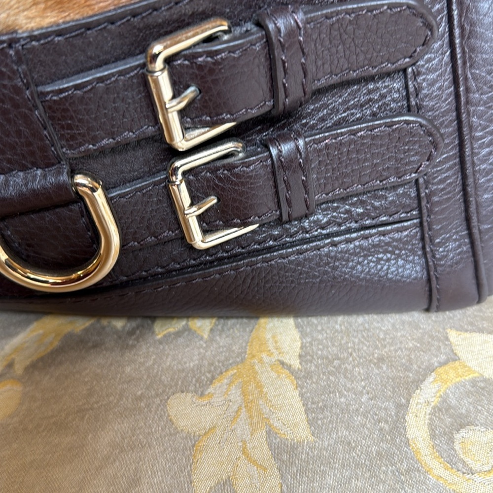 Elegant Brown Leather Men's Bag - Picture 4 of 13